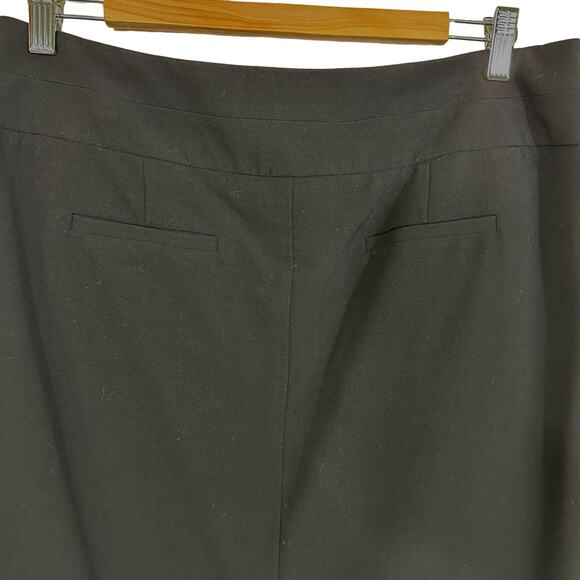 AB Studio Black Knee Length Skirt Size 12 NWT - Picture 6 of 12